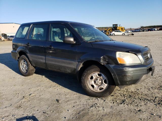 2HKYF18125H525947 - 2005 HONDA PILOT LX CHARCOAL photo 4