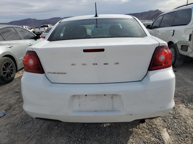 1B3BD4FB0BN598627 - 2011 DODGE AVENGER EXPRESS WHITE photo 6