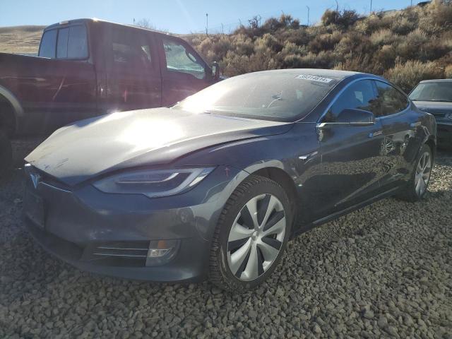 5YJSA1E25LF415391 - 2020 TESLA MODEL S GRAY photo 1