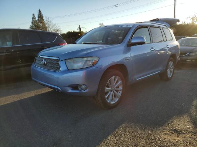 JTEEW44A982004560 - 2008 TOYOTA HIGHLANDER HYBRID LIMITED BLUE photo 1