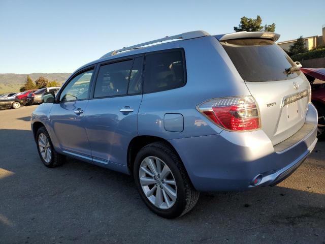 JTEEW44A982004560 - 2008 TOYOTA HIGHLANDER HYBRID LIMITED BLUE photo 2