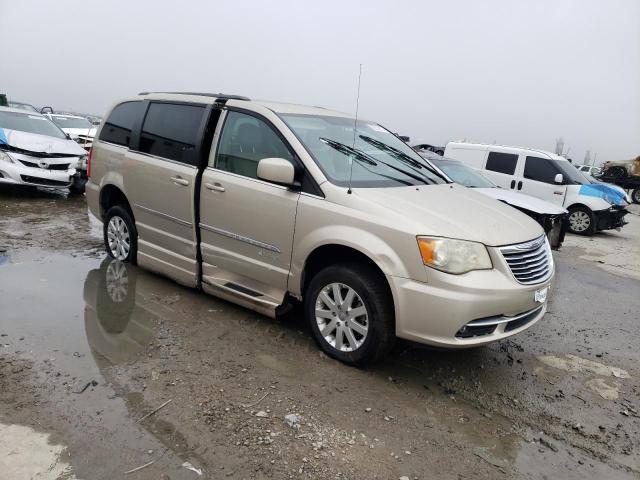 2C4RC1BG8ER460258 - 2014 CHRYSLER TOWN & COU TOURING GOLD photo 4