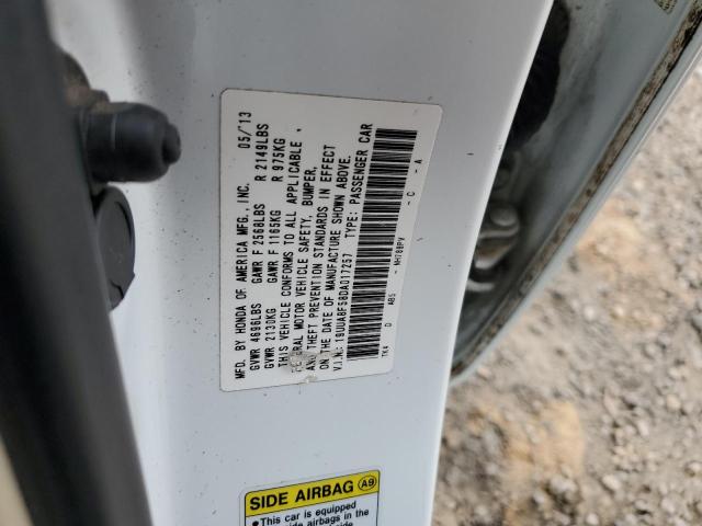 19UUA8F58DA017257 - 2013 ACURA TL TECH WHITE photo 13