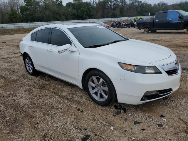 19UUA8F58DA017257 - 2013 ACURA TL TECH WHITE photo 4