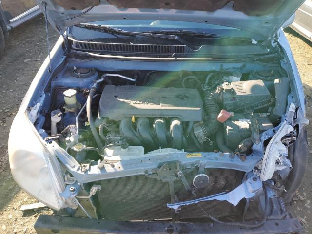 2T1KR32E58C702177 - 2008 TOYOTA COROLLA MA XR BLUE photo 11