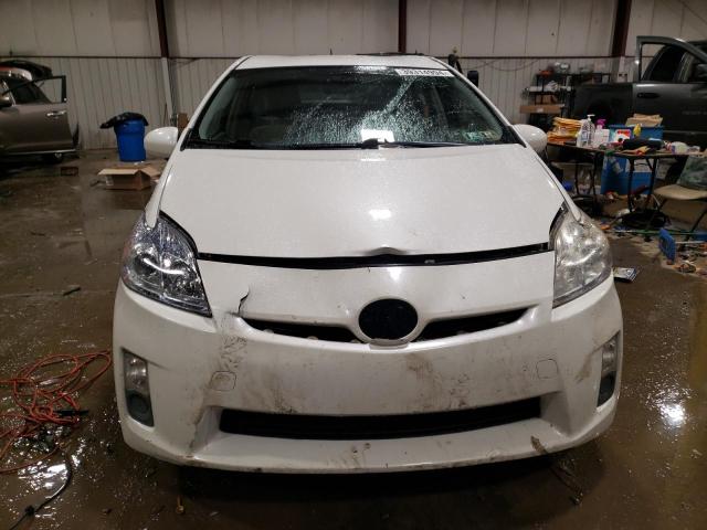 JTDKN3DU1B0267644 - 2011 TOYOTA PRIUS WHITE photo 5