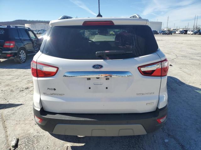 MAJ3S2KE8LC389538 - 2020 FORD ECOSPORT TITANIUM WHITE photo 6