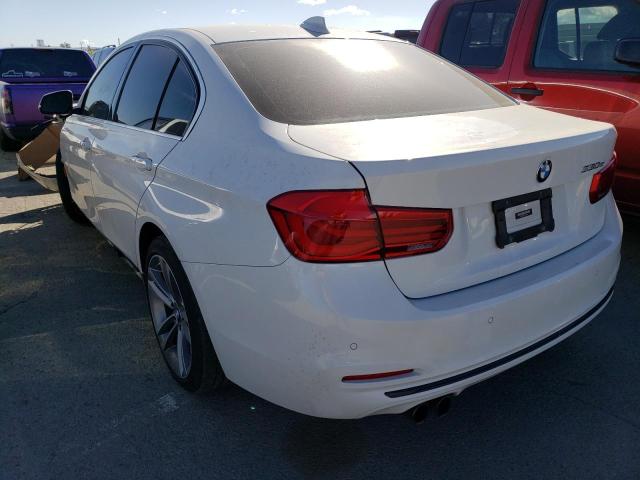 WBA8E1C57JA756564 - 2018 BMW 330E WHITE photo 2