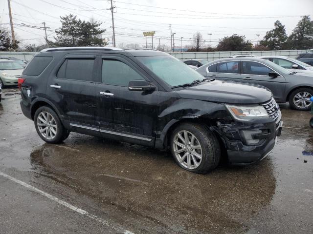 1FM5K8F89GGD15128 - 2016 FORD EXPLORER LIMITED BLACK photo 4