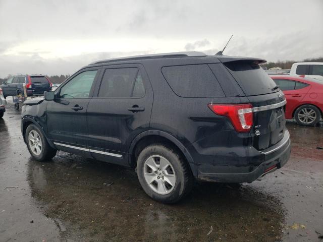 1FM5K8D85JGB37745 - 2018 FORD EXPLORER XLT BLACK photo 2