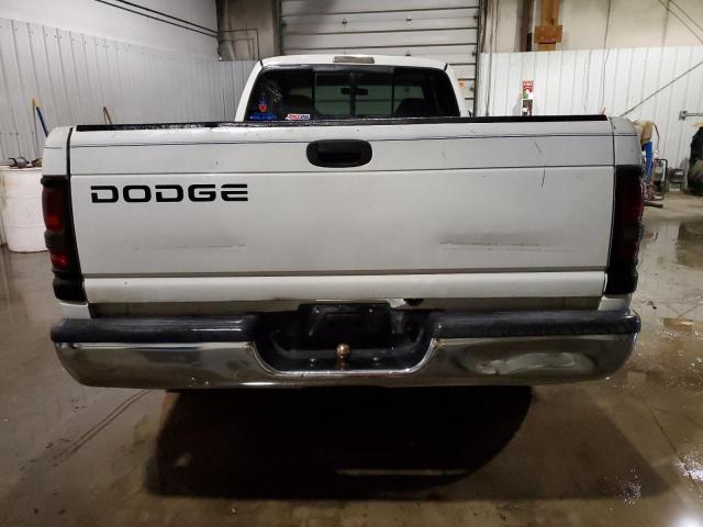 3B7HC13Y61G807573 - 2001 DODGE RAM 1500 WHITE photo 6