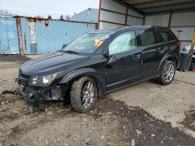 3C4PDCEG3JT346705 - 2018 DODGE JOURNEY GT BLACK photo 1