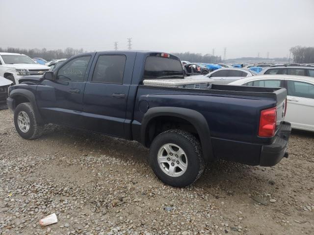 1D7HE28K85S158206 - 2005 DODGE DAKOTA QUAD BLUE photo 2