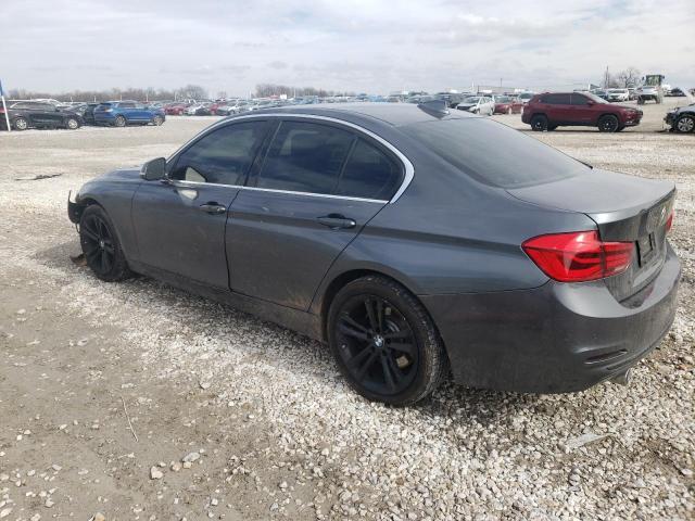 WBA8B3C58JK777793 - 2018 BMW 340 I CHARCOAL photo 2