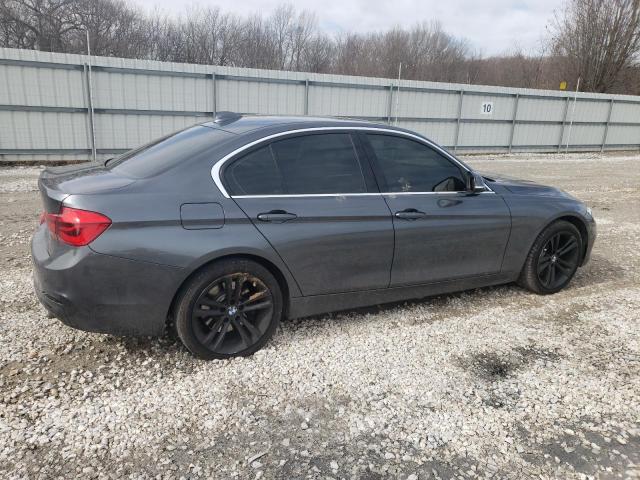 WBA8B3C58JK777793 - 2018 BMW 340 I CHARCOAL photo 3