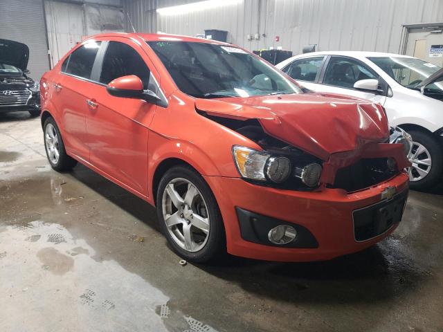 1G1JE5SH2C4100354 - 2012 CHEVROLET SONIC LTZ ORANGE photo 4