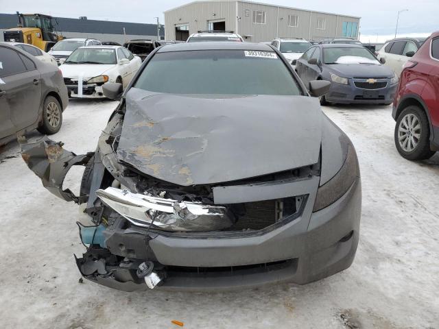 1HGCS22889A800396 - 2009 HONDA ACCORD EXL BLACK photo 5