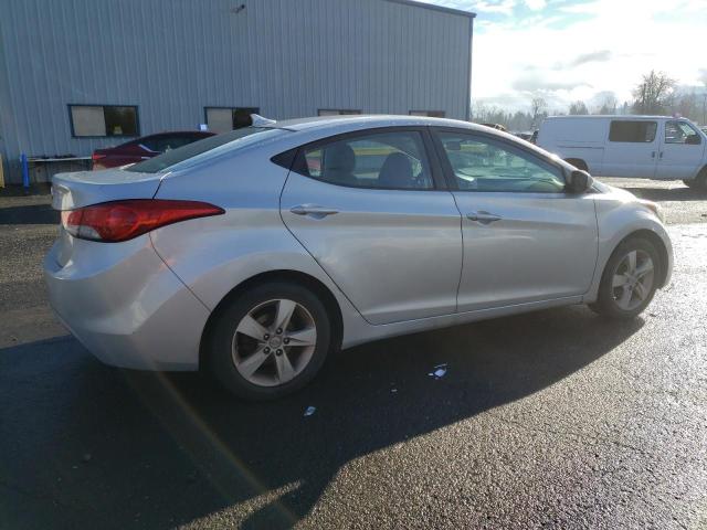 5NPDH4AE9CH061947 - 2012 HYUNDAI ELANTRA GLS GRAY photo 3