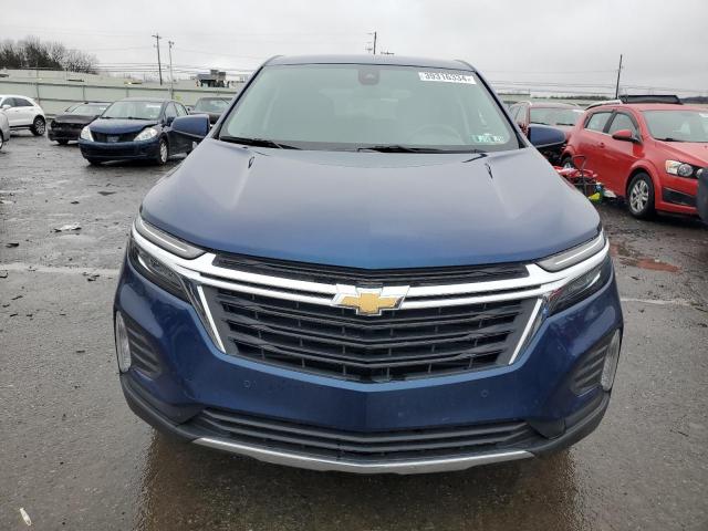 3GNAXUEV9NL295936 - 2022 CHEVROLET EQUINOX LT BLUE photo 5