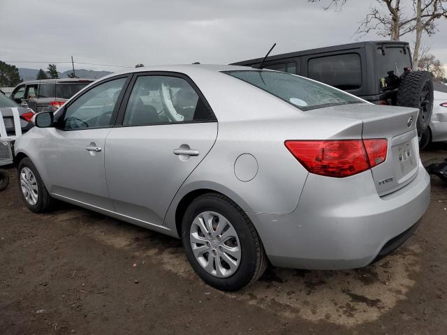 KNAFU4A24A5113070 - 2010 KIA FORTE EX SILVER photo 2