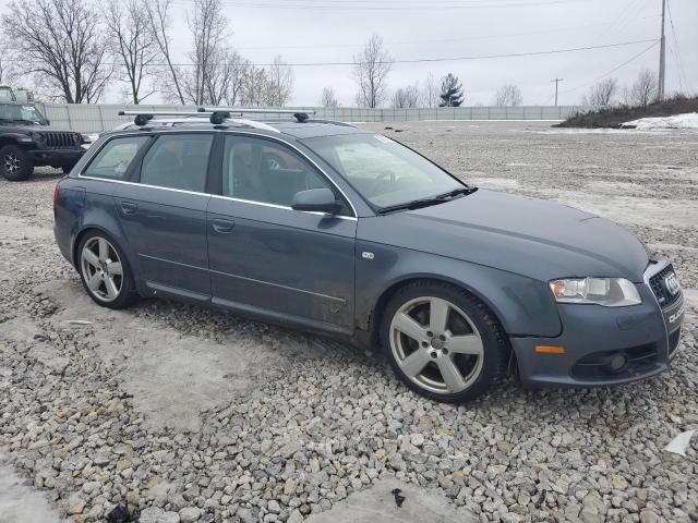 WAUKH78E28A124560 - 2008 AUDI A4 3.2 AVANT QUATTRO GRAY photo 4