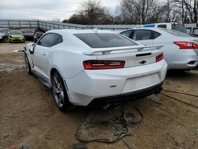 1G1FE1R70H0129877 - 2017 CHEVROLET CAMARO SS WHITE photo 2