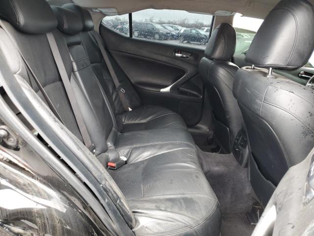 JTHBK262275027655 - 2007 LEXUS IS 250 BLACK photo 10