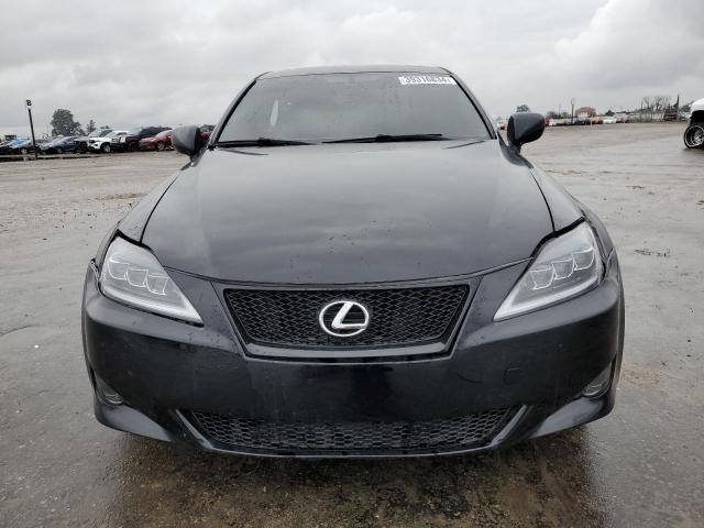 JTHBK262275027655 - 2007 LEXUS IS 250 BLACK photo 5