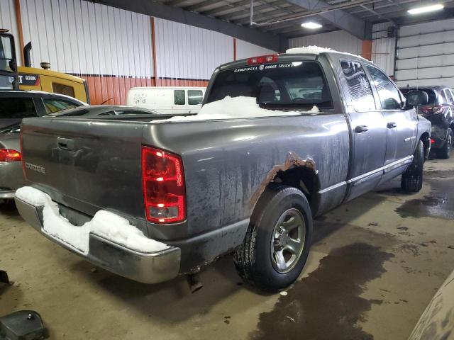 1D7HA18N72S628334 - 2002 DODGE RAM 1500 GRAY photo 3