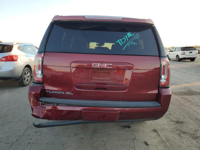 1GKS2GKC6HR329333 - 2017 GMC YUKON XL K1500 SLT RED photo 6