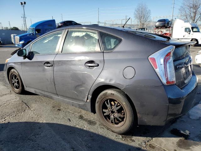 JTDKN3DU9E1779246 - 2014 TOYOTA PRIUS GRAY photo 2