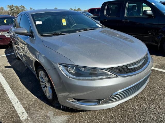 1C3CCCAB6GN137810 - 2016 CHRYSLER 200 LIMITED SILVER photo 1
