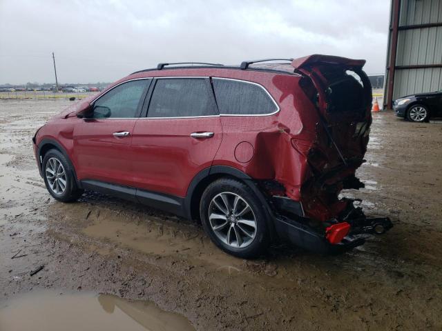 KM8SM4HF5JU264530 - 2018 HYUNDAI SANTA FE SE RED photo 2