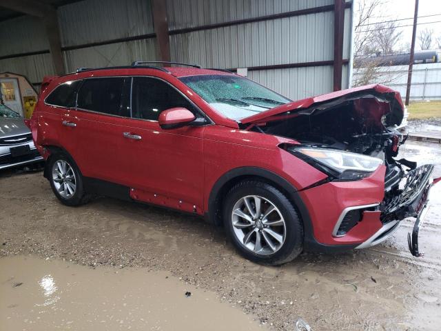 KM8SM4HF5JU264530 - 2018 HYUNDAI SANTA FE SE RED photo 4