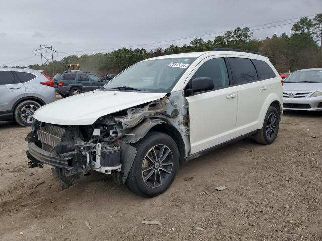 3C4PDCAB3JT535803 - 2018 DODGE JOURNEY SE WHITE photo 1