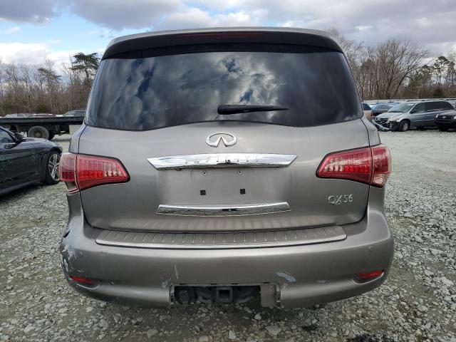 JN8AZ2NF0B9500097 - 2011 INFINITI QX56 GRAY photo 6