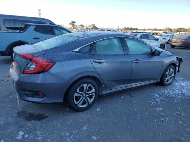 2HGFC2F50JH514705 - 2018 HONDA CIVIC LX GRAY photo 3