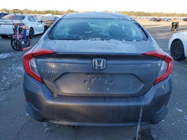 2HGFC2F50JH514705 - 2018 HONDA CIVIC LX GRAY photo 6