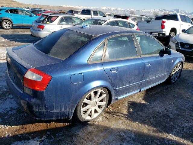 WAULC68E04A175739 - 2004 AUDI A4 1.8T QU BLUE photo 3