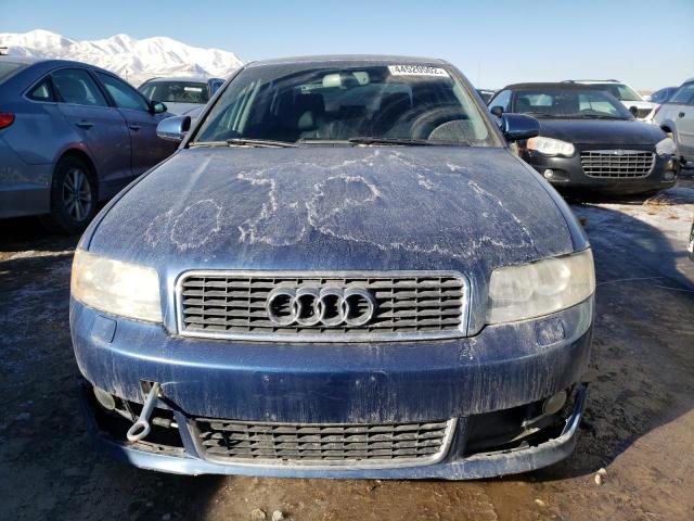 WAULC68E04A175739 - 2004 AUDI A4 1.8T QU BLUE photo 5