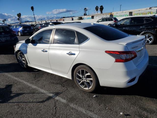 3N1AB7APXDL701613 - 2013 NISSAN SENTRA S WHITE photo 2