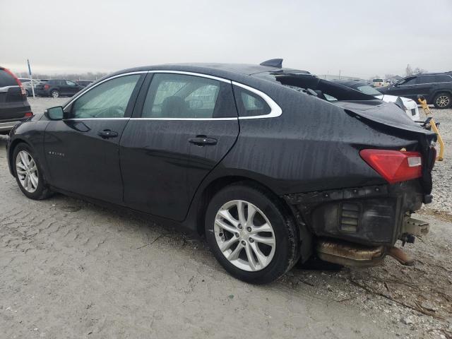 1G1ZE5ST8HF107246 - 2017 CHEVROLET MALIBU LT BLACK photo 2