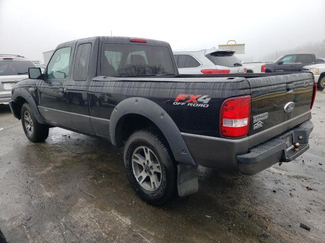 1FTZR45E86PA21316 - 2006 FORD RANGER SUPER CAB BLACK photo 2