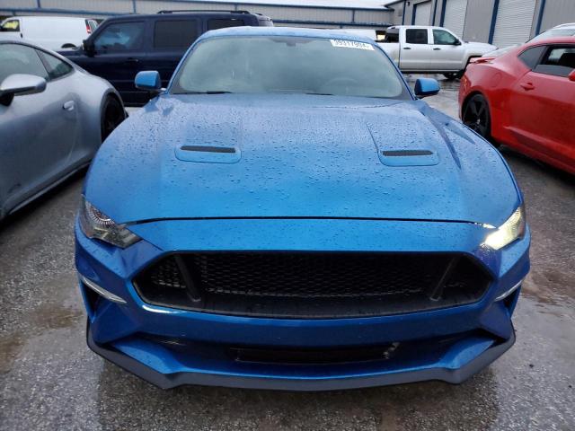 1FA6P8CF4L5175756 - 2020 FORD MUSTANG GT BLUE photo 5