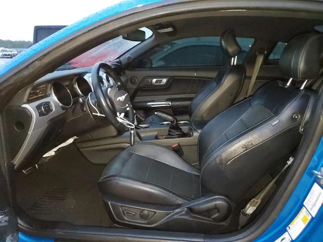 1FA6P8CF4L5175756 - 2020 FORD MUSTANG GT BLUE photo 7