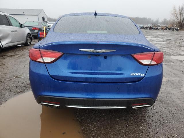 1C3CCCEG1FN523829 - 2015 CHRYSLER 200 C BLUE photo 6