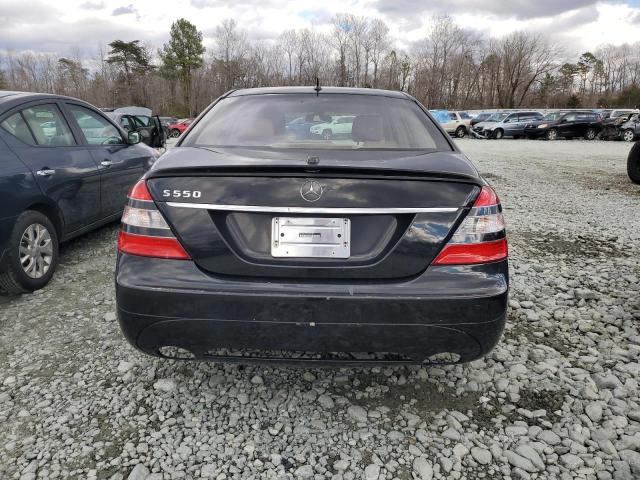 WDDNG71X47A051484 - 2007 MERCEDES-BENZ S 550 BLACK photo 6