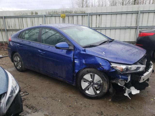 KMHC65LC2LU227827 - 2020 HYUNDAI IONIQ BLUE BLUE photo 4