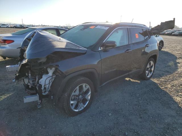 3C4NJDCB0MT604356 - 2021 JEEP COMPASS LIMITED GRAY photo 1