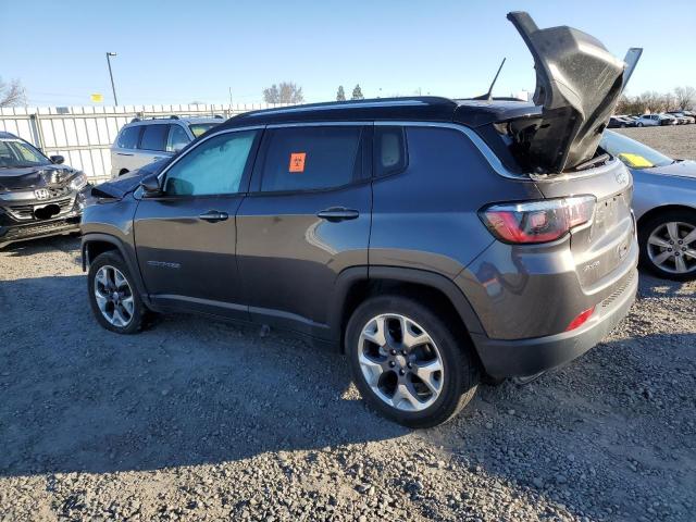 3C4NJDCB0MT604356 - 2021 JEEP COMPASS LIMITED GRAY photo 2